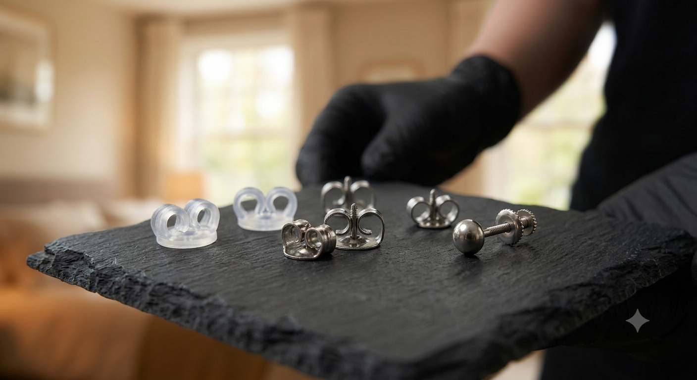 nakrętka do kolczyka